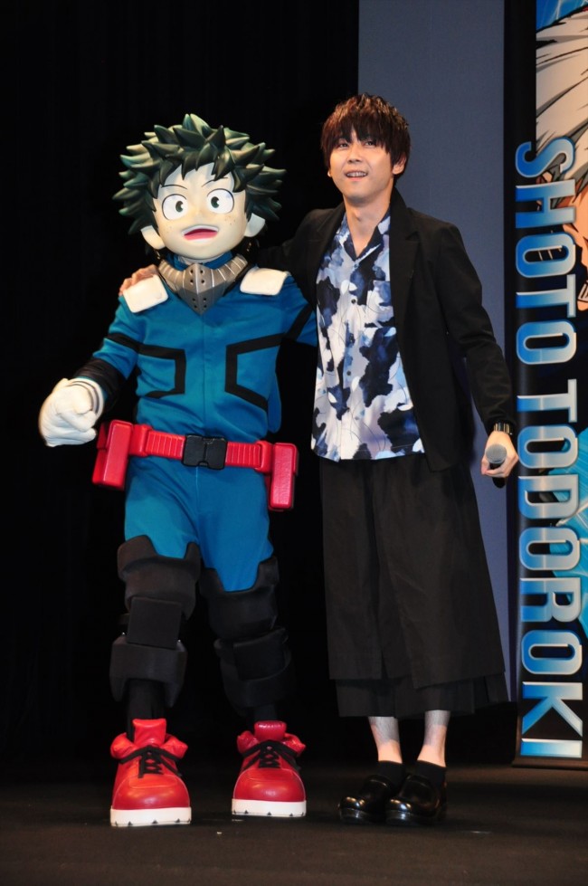 【作品以外NG】映画『僕のヒーローアカデミア THE MOVIE ～2人の英雄～』完成披露試写会20180725