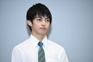 『恋のツキ』試写会＆記者会見に登場した神尾楓珠