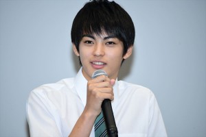 『恋のツキ』試写会＆記者会見に登場した神尾楓珠