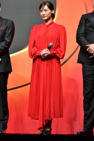 映画『インクレディブル・ファミリー』ジャパンプレミアに登壇した綾瀬はるか