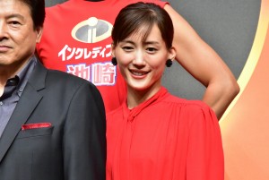 映画『インクレディブル・ファミリー』ジャパンプレミアに登壇した綾瀬はるか