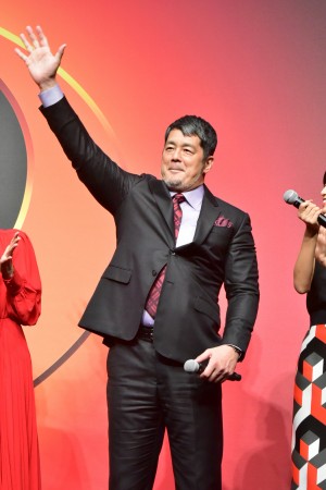 映画『インクレディブル・ファミリー』ジャパンプレミアに登壇した高田延彦