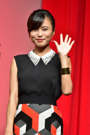 映画『インクレディブル・ファミリー』ジャパンプレミアに登壇した小島瑠璃子