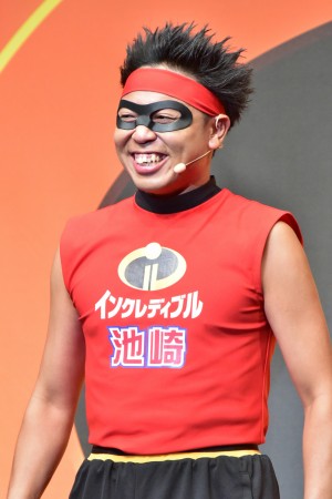 映画『インクレディブル・ファミリー』ジャパンプレミアに登壇したサンシャイン池崎