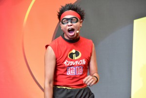 映画『インクレディブル・ファミリー』ジャパンプレミアに登壇したサンシャイン池崎