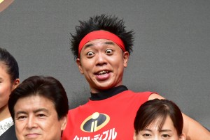 映画『インクレディブル・ファミリー』ジャパンプレミアに登壇したサンシャイン池崎