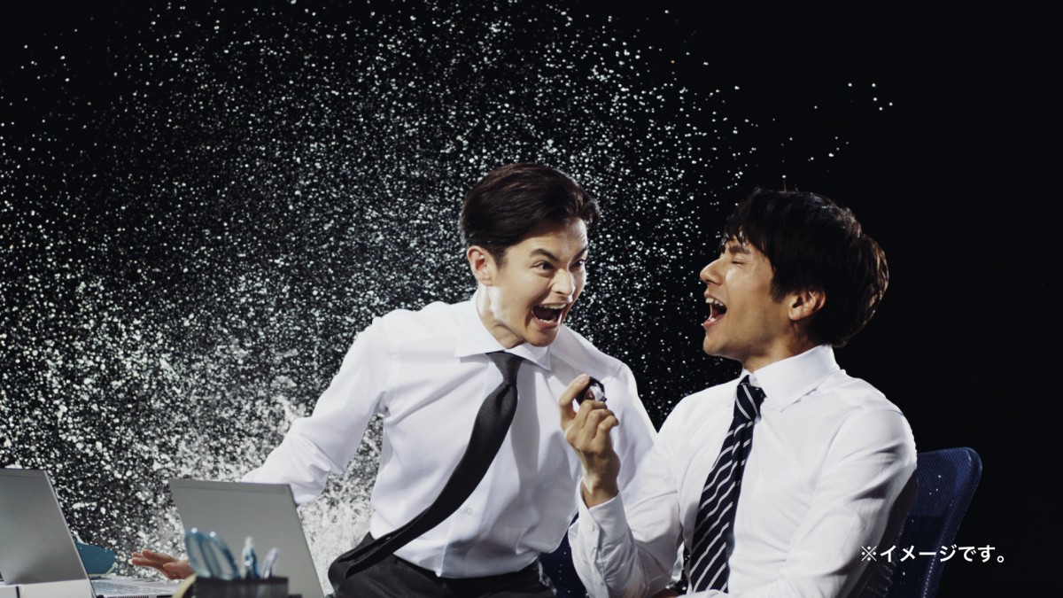 8代目“キターッ！”は瀬戸康史＆山田裕貴 「サンテ」新CMに登場