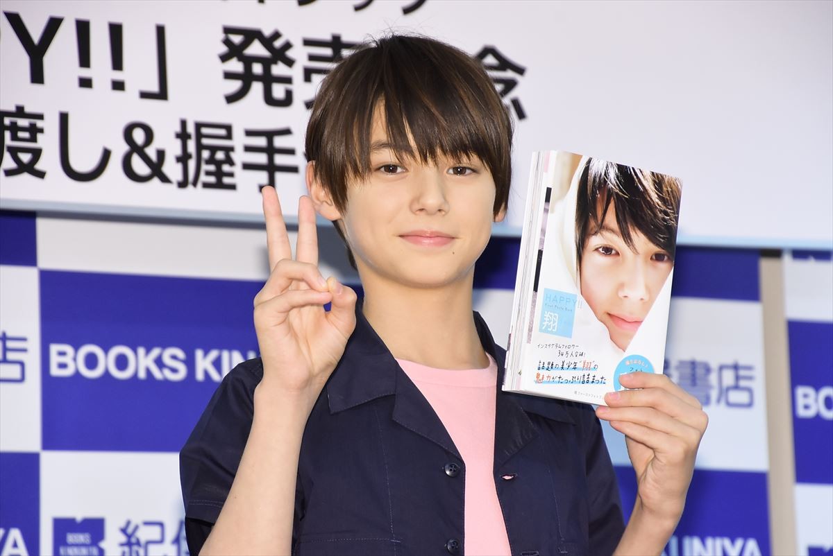 “インスタ美少年”翔、将来の夢は「俳優とモデル」 会いたい人は「嵐」