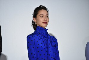 『劇場版コード・ブルー ‐ドクターヘリ緊急救命‐』初日舞台挨拶に登壇した戸田恵梨香