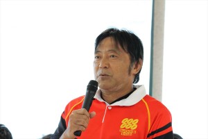 土曜ドラマ『不惑のスクラム』取材会＆新キャスト発表に登場した渡辺いっけい