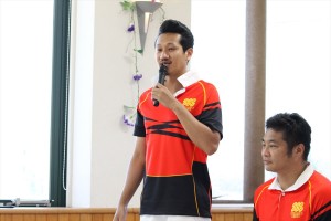 土曜ドラマ『不惑のスクラム』取材会＆新キャスト発表に登場した増田修一朗