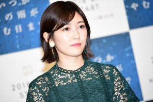 東海テレビ『いつかこの雨がやむ日まで』制作発表にて、渡辺麻友