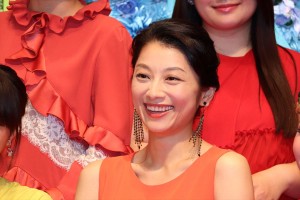 映画『SUNNY 強い気持ち・強い愛』完成披露舞台挨拶に登壇した小池栄子