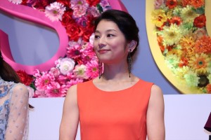 映画『SUNNY 強い気持ち・強い愛』完成披露舞台挨拶に登壇した小池栄子