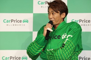 「カープライス」アンバサダー就任発表会に出席した森且行