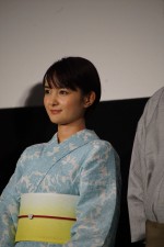 映画『青夏 きみに恋した30日』前日祭舞台挨拶に登場した葵わかな