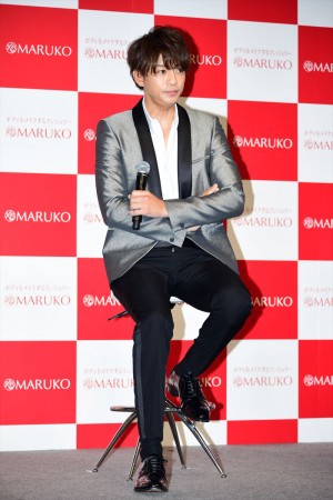 RIZAPグループ「MARUKO」新CM発表会に出席した三浦翔平