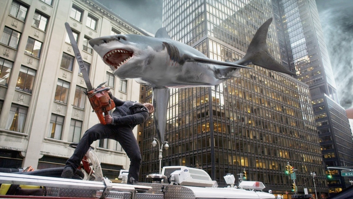 『シャークネード ラスト・チェーンソー 4DX』がシリーズ史上初劇場公開決定!(※過去作の場面写真)