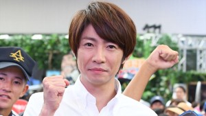 「Coca-Cola SUMMER SPECIAL『熱闘甲子園』the LIVE 体感STAGE 2018」に出席した嵐・相葉雅紀