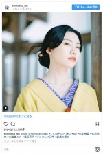 白木リンを演じる二階堂ふみ ※ドラマ『この世界の片隅に』インスタグラム