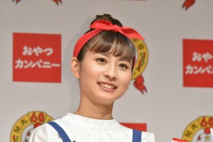 「ベビースターラーメン60年目 新CM＆スペシャルアンバサダー発表会」に出席したロン・モンロウ