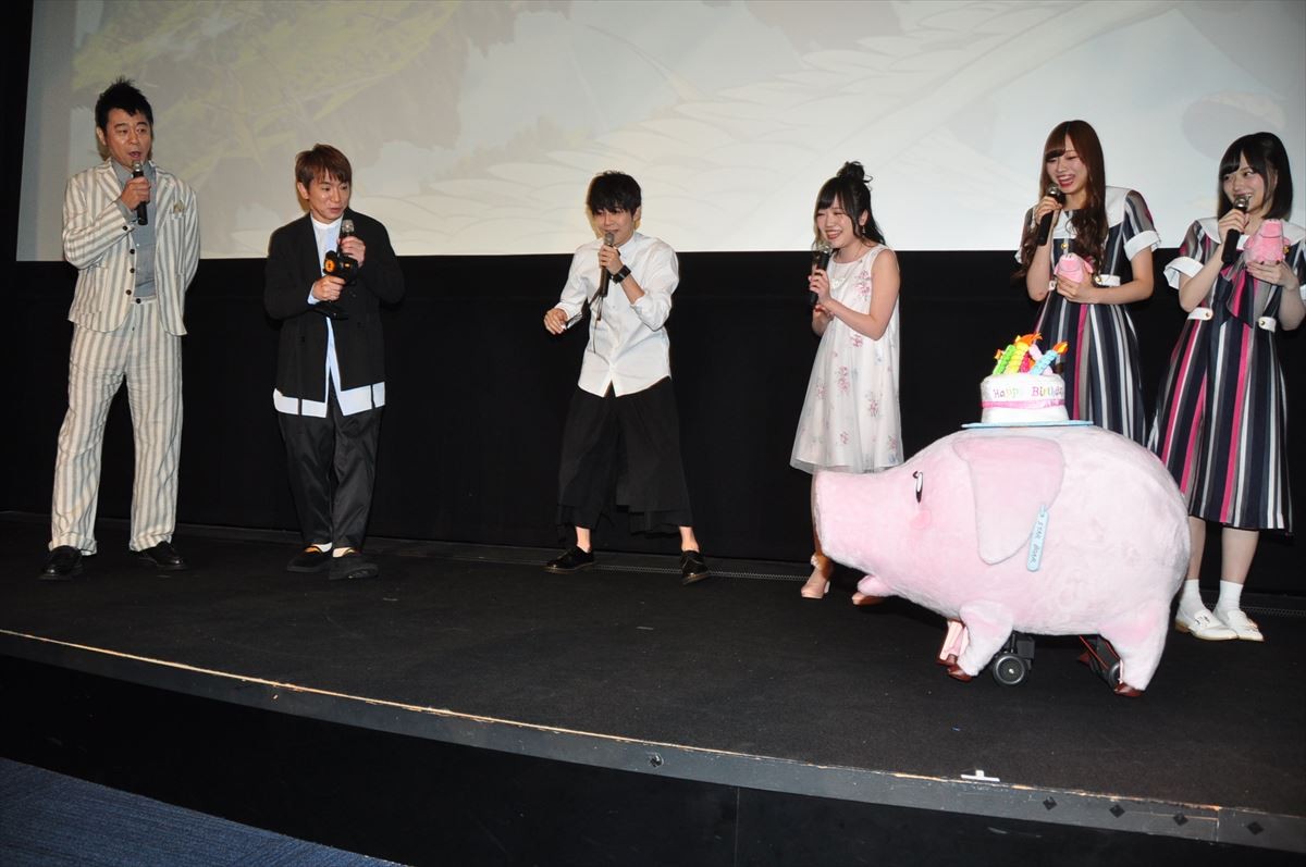 梶裕貴、『七つの大罪』豚のホーク生誕祭で豚しゃぶ愛を熱弁！
