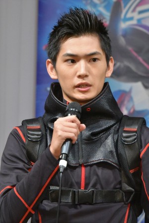 『仮面ライダージオウ』制作発表記者会見に出席した押田岳