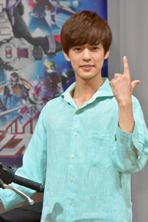 『仮面ライダージオウ』制作発表記者会見に出席した奥野壮