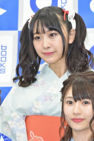 『a-books gravure 2018』刊行記念囲み取材に登場した真島なおみ