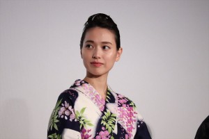 『劇場版コード・ブルー ‐ドクターヘリ緊急救命‐』大ヒット御礼舞台挨拶に登壇した戸田恵梨香