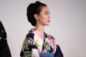 『劇場版コード・ブルー ‐ドクターヘリ緊急救命‐』大ヒット御礼舞台挨拶に登壇した戸田恵梨香