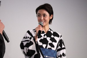 『劇場版コード・ブルー ‐ドクターヘリ緊急救命‐』大ヒット御礼舞台挨拶に登壇した山谷花純