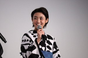 『劇場版コード・ブルー ‐ドクターヘリ緊急救命‐』大ヒット御礼舞台挨拶に登壇した山谷花純