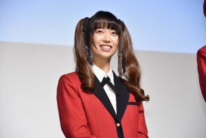 ドラマ『賭ケグルイ』ブルーレイ＆DVD発売記念イベントに登場した森川葵
