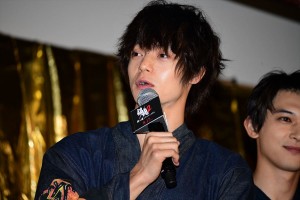 『銀魂2 掟は破るためにこそある』完成披露試写会に登壇した窪田正孝