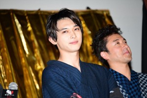 『銀魂2 掟は破るためにこそある』完成披露試写会に登壇した吉沢亮