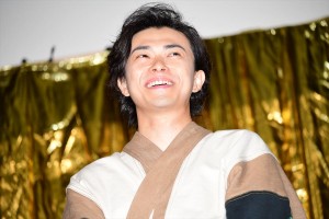 『銀魂2 掟は破るためにこそある』完成披露試写会に登壇した勝地涼