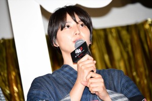 『銀魂2 掟は破るためにこそある』完成披露試写会に登壇した長澤まさみ