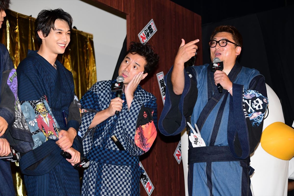 小栗旬、菅田将暉と「真選組がかっこよすぎる」といじける