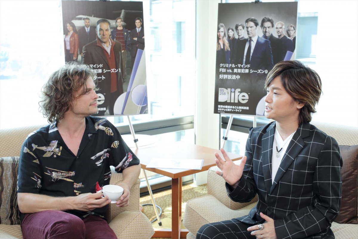 『クリミナル・マインド』マシュー×森久保 初対談（前編）“日米リード役”が意気投合