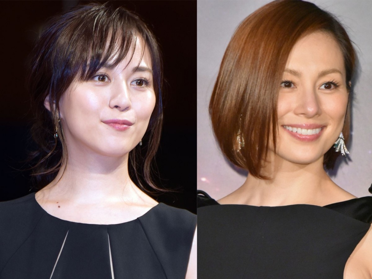 (左から)比嘉愛未、米倉涼子