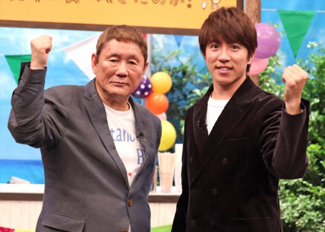 (左から)ビートたけし、村上信五