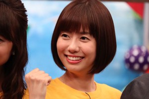 『FNS27時間テレビ』出陣記者会見に登場した山崎夕貴