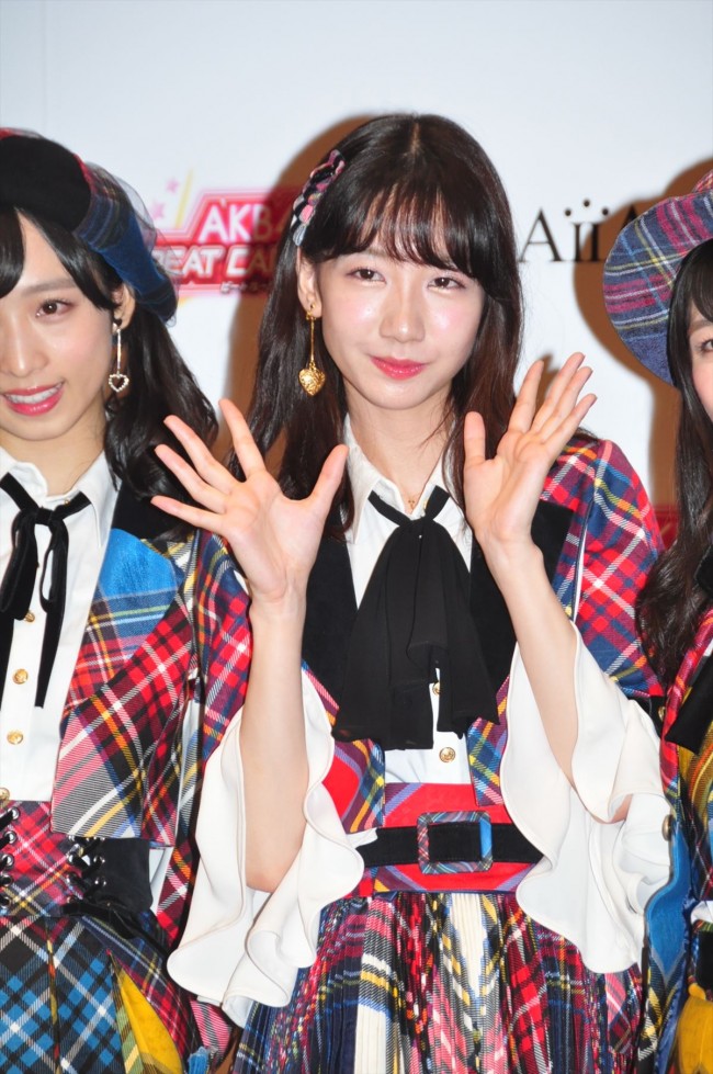 アイア AKB48を起用した新作ゲームお披露目記者会見20180816