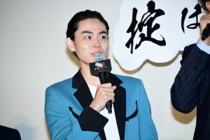 『銀魂2 掟は破るためにこそある』初日舞台挨拶に登壇した菅田将暉