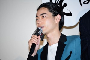 『銀魂2 掟は破るためにこそある』初日舞台挨拶に登壇した菅田将暉