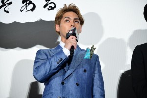 『銀魂2 掟は破るためにこそある』初日舞台挨拶に登壇した柳楽優弥