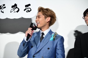 『銀魂2 掟は破るためにこそある』初日舞台挨拶に登壇した柳楽優弥
