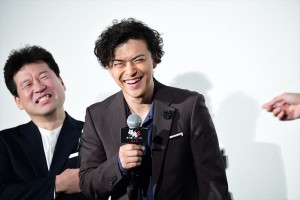 『銀魂2 掟は破るためにこそある』初日舞台挨拶に登壇した勝地涼