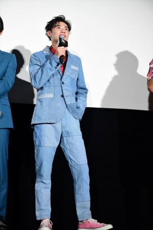 『銀魂2 掟は破るためにこそある』初日舞台挨拶に登壇した戸塚純貴